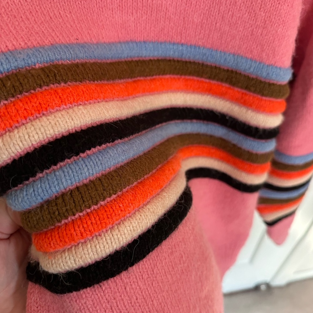 ASOS Rib Striped Sweater- 10 - Picture 4 of 4